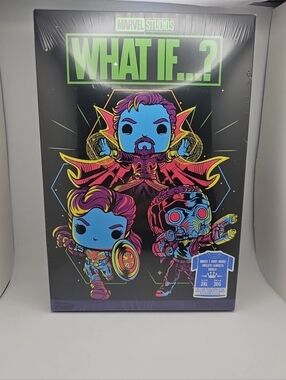 Funko Pop Marvel What If…? Blacklight T-Shirt 2XL Target Exclusive - New (C2)